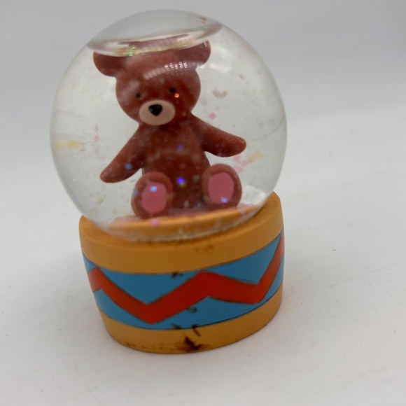 Disney Store Teddy Bear Character Mini Collectible Water Snow Globe - Picture 5 of 9